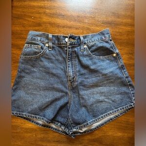 Levi's Dark Blue Women's Denim Shorts